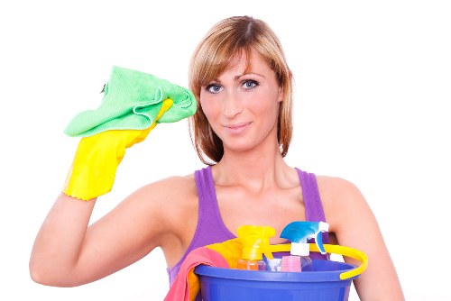 Cleaning dust and residue after renovation work in a Westkensington property