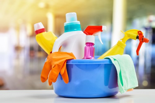 Deep cleaning equipment used on a hard floor in Westkensington