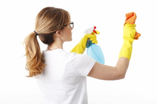 Careful treatment of a patterned rug during local cleaning
