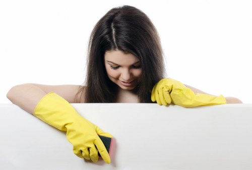 Professional after builders cleaning for a renovated commercial space in Westkensington
