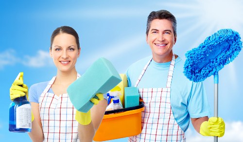 Shared entrance cleaning for residential and mixed-use buildings